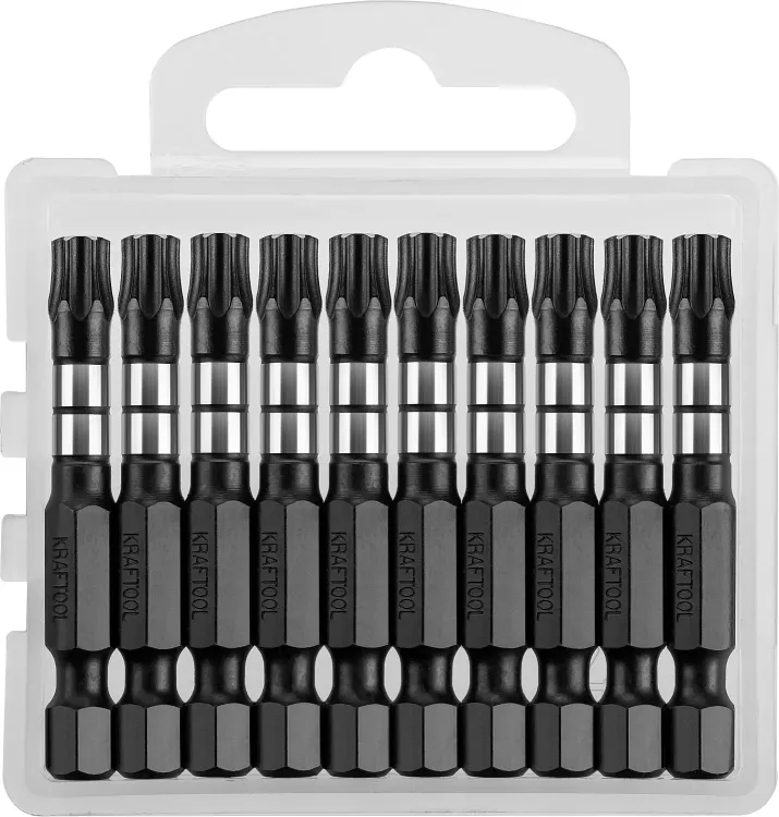 Биты для ударных шуруповертов KRAFTOOL Impact Pro TX 26195-30-50-S10 купить в Нижневартовске