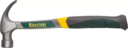 Молоток-гвоздодер, KRAFTOOL 20270, цельнометаллический, 560г 20270 купить в Нижневартовске