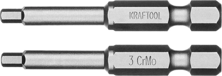 Биты KRAFTOOL X-Drive HEX Оберон 26127-3-50-2 купить в Нижневартовске