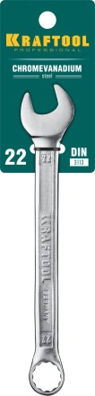 Ключи комбинированные KRAFTOOL, Cr-V, DIN 3113 27079-22 купить в Нижневартовске