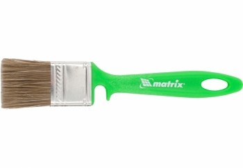 Кисть флейцевая &quot;РАБОТЫ ПО ДЕРЕВУ&quot;  35*10 мм  MATRIX Color Line 83372 купить в Нижневартовске