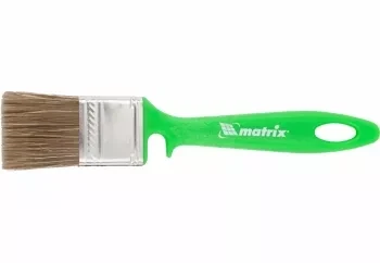 Кисть флейцевая "РАБОТЫ ПО ДЕРЕВУ"  35*10 мм  MATRIX Color Line 83372 купить в Нижневартовске