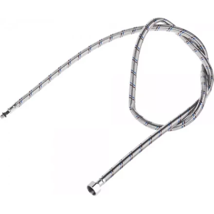 Подводка гибкая STAYER для воды к смесителям, оплетка из нерж стали, укороченная, г/ш 1/2" - 1,5м 51016-150 купить в Нижневартовске