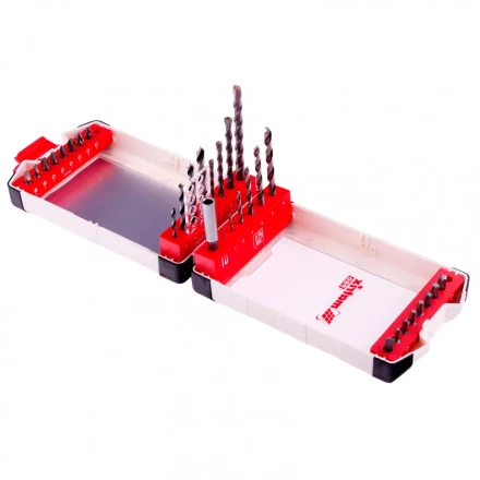 Набор сверл комбинированный сверла по металлу 1-6 мм бетону 4-8 мм дереву 3-6 мм биты 16 шт адаптер 32 предмета Pro Matrix 725632 купить в Нижневартовске