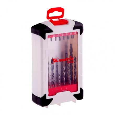 Набор сверл комбинированный сверла по металлу 1-6 мм бетону 4-8 мм дереву 3-6 мм биты 16 шт адаптер 32 предмета Pro Matrix 725632 купить в Нижневартовске