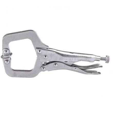 Зажим ручной увеличенный захват подвижные губки 170 мм Сибртех 18425 купить в Нижневартовске