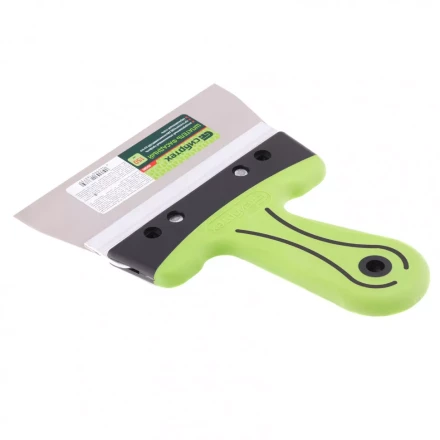 Шпатель фасадный нержавеющая сталь 150 мм двухкомпонентная ручка  Сибртех 85580 купить в Нижневартовске