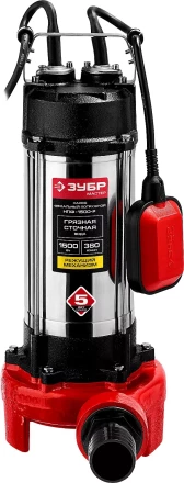 Насос фекальный с режущим механизмом НПФ-1500-Р серия МАСТЕР купить в Нижневартовске