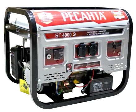 Бензогенератор  Ресанта БГ 4000 Э купить в Нижневартовске