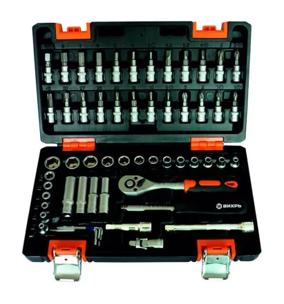 Набор инструментов Вихрь 1/4" 57 предм кейс купить в Нижневартовске