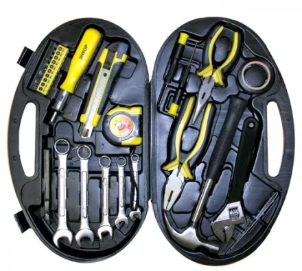 Набор инструмента 28 предметов пластиковый кейс 57052 купить в Нижневартовске