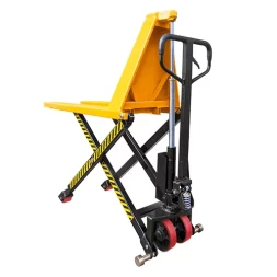 Тележка гидравлическая с ножничным подъемом 1000 кг 1150 мм полиуретановые колеса XILIN JF 1005693