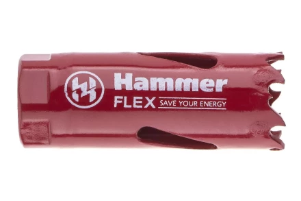 Коронка биметаллическая HAMMER Ф20х38мм 1/2" BiMETALL (224-002) купить в Нижневартовске