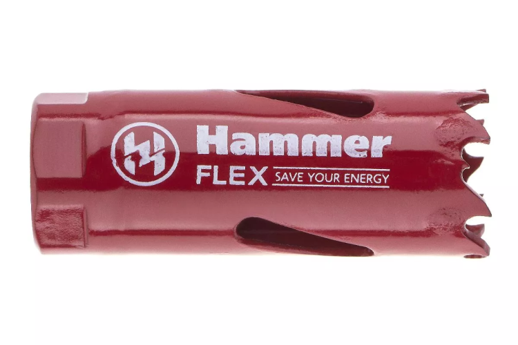 Коронка биметаллическая HAMMER Ф20х38мм 1/2" BiMETALL (224-002) купить в Нижневартовске