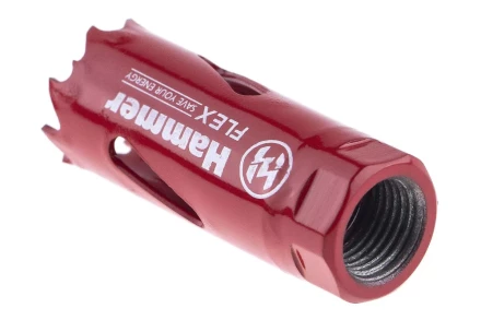 Коронка биметаллическая HAMMER Ф20х38мм 1/2" BiMETALL (224-002) купить в Нижневартовске