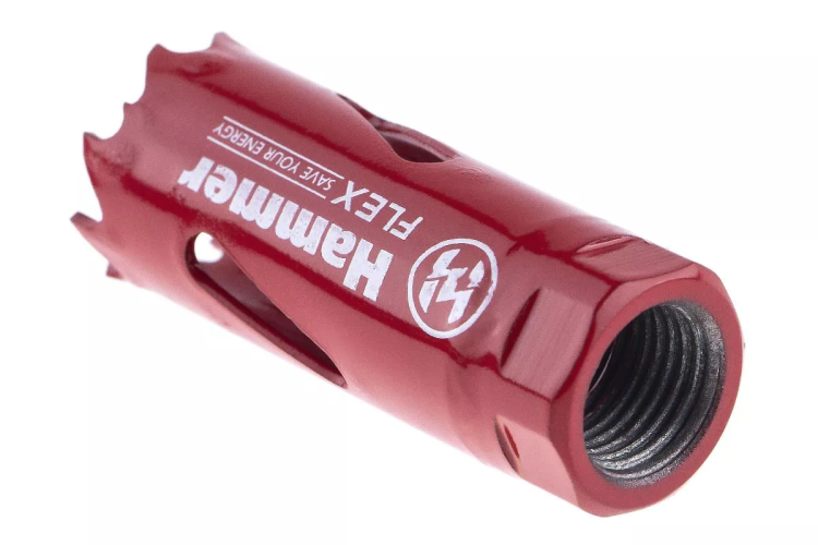 Коронка биметаллическая HAMMER Ф20х38мм 1/2" BiMETALL (224-002) купить в Нижневартовске