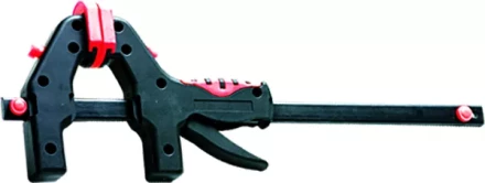 Струбцина универсальная F-образная, 760 х 1065 х 90 мм, пластмассовый корпус MATRIX 20547 купить в Нижневартовске