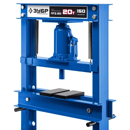 ЗУБР ПГД-20, 20 т, гидравлический пресс с домкратом и возвратными пружинами, Профессионал (43070-20) купить в Нижневартовске