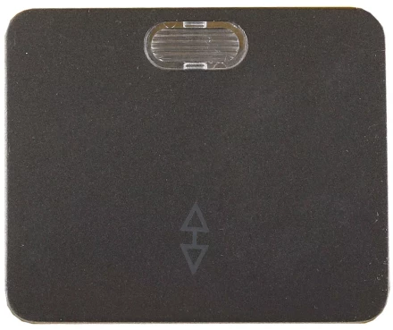 Выключатель СВЕТОЗАР "ГАММА" проходной, с подсветкой, одноклавишный, без вставки и рамки, цвет темно-серый металлик, 10A SV-54138-DM купить в Нижневартовске