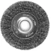 ЗУБР "ПРОФЕССИОНАЛ". Щетка дисковая для точильно-шлифовального станка, витая стальная проволока 0,3мм, 100х12,7мм 35185-100_z02 купить в Нижневартовске