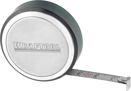 Рулетка KRAFTOOL, SuperKompakt, корпус из нержавеющей стали, 2мх8мм 34147-02 купить в Нижневартовске