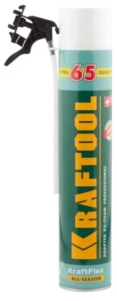 Пена "PREMIUM 65" монтажная, адаптерная, всесезонная, 750мл, KRAFTOOL 41175 купить в Нижневартовске