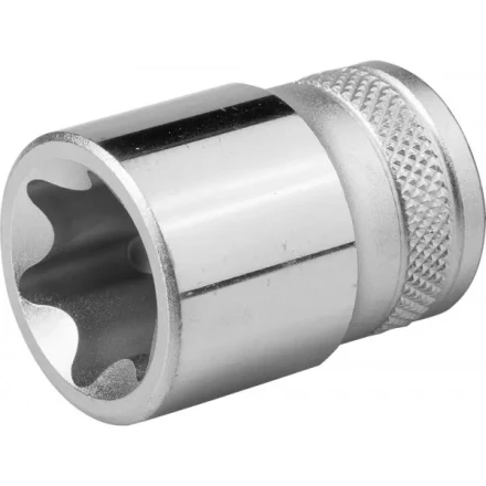 Торцовая головка KRAFTOOL &quot;INDUSTRIE QUALITAT&quot;, Cr-V, внешний TORX, хромосатинированная, 1/2&quot;, Е 24 27810-24_z01 купить в Нижневартовске