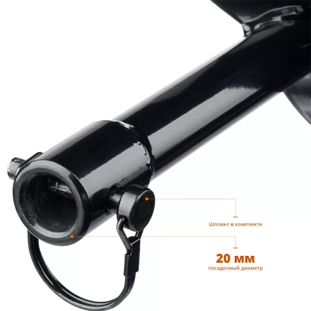 ЗУБР d 60 мм, грунт, шнек для мотобуров (7051-6) купить в Нижневартовске