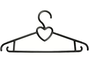 Вешалка пластиковая для верхней одежды 41 см цветная сердечко ELFE 92932 купить в Нижневартовске