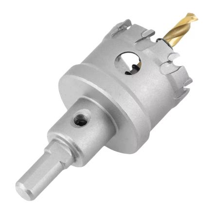 Коронка по металлу твердосплавная, 41 мм Denzel 724013 купить в Нижневартовске