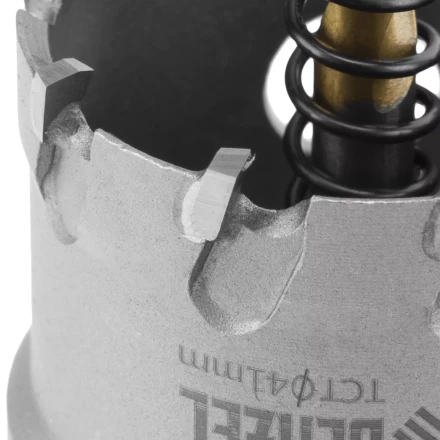 Коронка по металлу твердосплавная, 41 мм Denzel 724013 купить в Нижневартовске