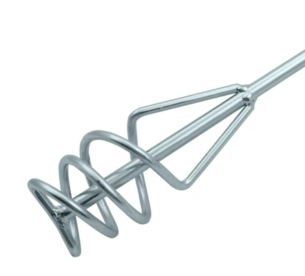 Миксер для песчано-гравийных смесей Denzel, 60 х 400 мм, оцинкованный, хвостовик SDS Plus 848257 купить в Нижневартовске