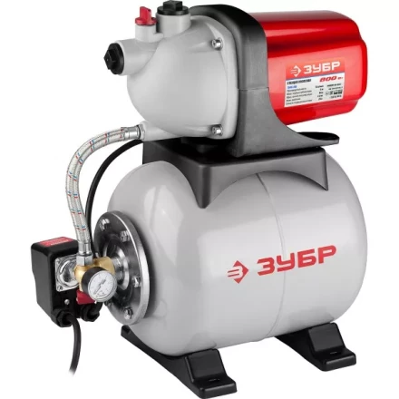 Станция насосная ЗУБР, пропускная способность 55л/мин, 800Вт ЗНАС-800 купить в Нижневартовске