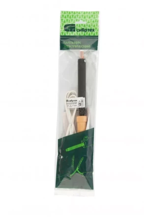 Паяльник электрический Сибртех ЭПСН-03-80/220, деревянная ручка, Россия, 91310 купить в Нижневартовске