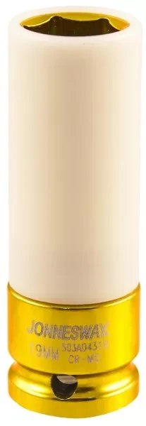 Головка ударная шестигранная 1/2" М19 для л/с дисков S03АD4319 Jonnesway 99428