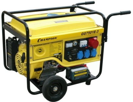 Генератор бензиновый CHAMPION GG7501E купить в Нижневартовске