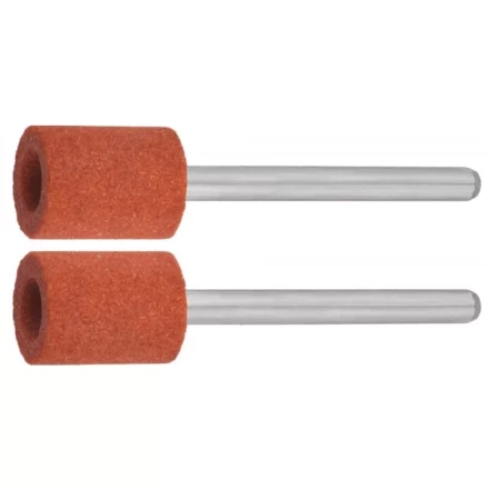 Цилиндр ЗУБР абразивный шлифовальный на шпильке, P 120, d 9,5x12,7х3,2 мм, L 45мм, 2шт 35911 купить в Нижневартовске