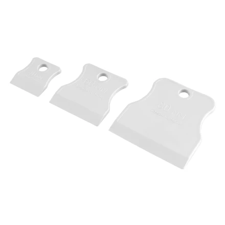 Набор шпателей 40-60-80 мм, белая резина, 3 шт. Россия Sparta 85801 купить в Нижневартовске