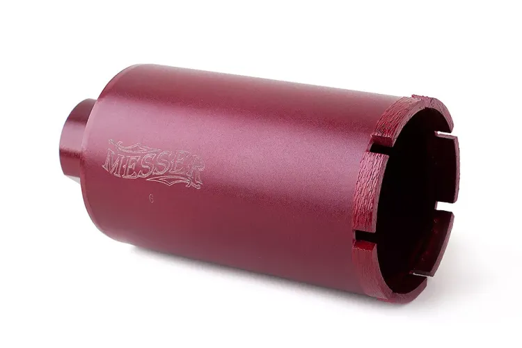 Сегментная алмазная коронка MESSER REDLINE по граниту диаметр 18 мм длина 100 мм купить в Нижневартовске