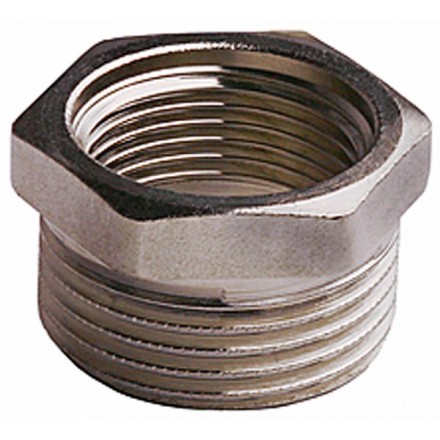 Футорка GENERAL FITTINGS никелированная латунь, 1/2&quot; х 3/8&quot; 51081-1/2-3/8 купить в Нижневартовске
