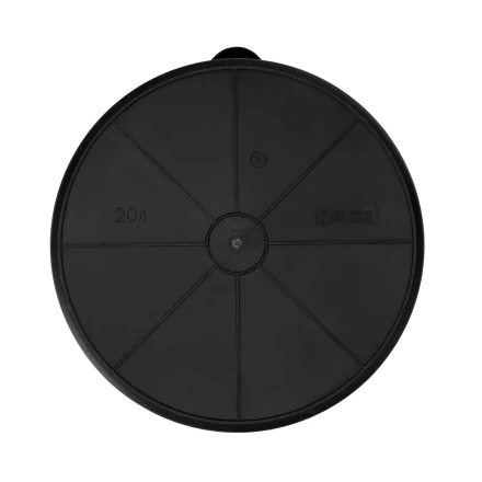 Ведро строительное пластмассовое Сибртех 81480, 20 л, высокопрочное с носиком купить в Нижневартовске