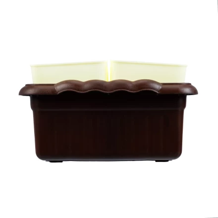 Набор для рассады Palisad 643451, поддон 444х185х82 мм, 10 горшочков по 460 мл. с выдвижным дном купить в Нижневартовске