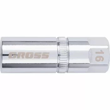 Головка торцевая свечная, магнитная,12-гранная, 16 мм, под квадрат 1/2" GROSS 13188 купить в Нижневартовске