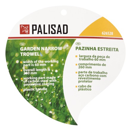 Совок узкий, защитное покрытие, пластиковая рукоятка Palisad 626528 купить в Нижневартовске