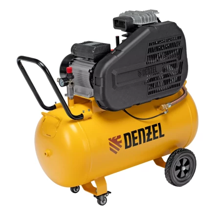 Компрессор воздушный рем. привод Denzel BCI 2200/100, 2,2 кВт, 100 литров, 420 л/мин купить в Нижневартовске