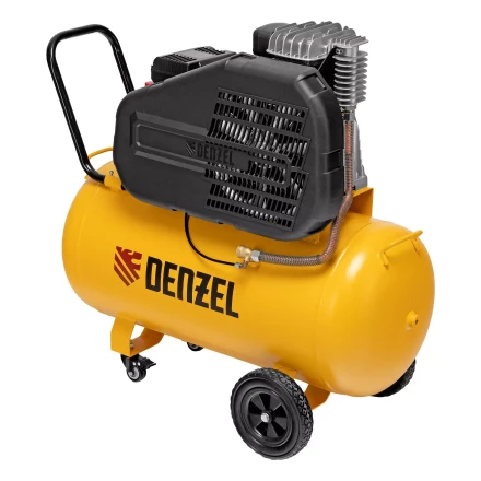 Компрессор воздушный рем. привод Denzel BCI 2200/100, 2,2 кВт, 100 литров, 420 л/мин купить в Нижневартовске