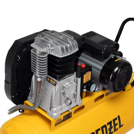 Компрессор воздушный рем. привод Denzel BCI 2200/100, 2,2 кВт, 100 литров, 420 л/мин купить в Нижневартовске