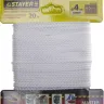 Шнур STAYER "MASTER" хозяйственно-бытовой, полипропиленовый, вязанный, с сердечником, белый, d 4, 20м 50410-04-020 купить в Нижневартовске