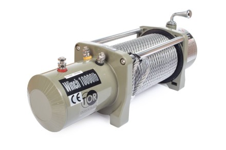 Лебедка автомобильная TOR ЛА S10000 г/п 4536 кг 28 м 12V 1141004 купить в Нижневартовске