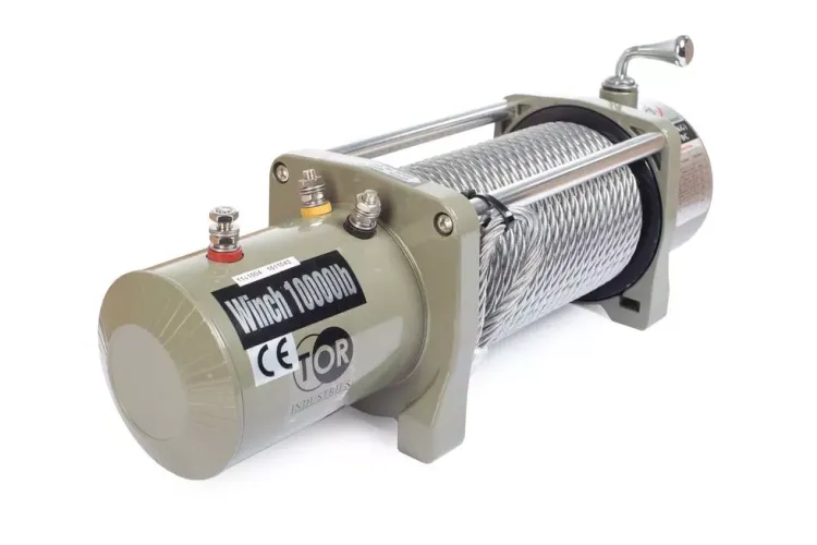 Лебедка автомобильная TOR ЛА S10000 г/п 4536 кг 28 м 12V 1141004 купить в Нижневартовске